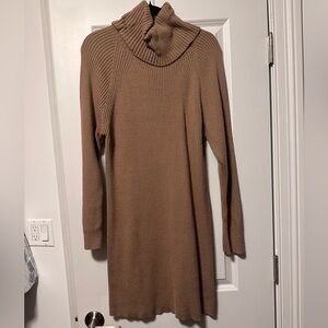 French Connection Sweater Turtle Neck Dress